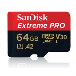 Sandisk 64GB A2 Extreme Pro 170mb-s MicroSDXC