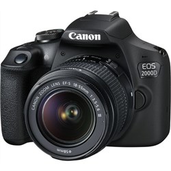 Canon EOS 1500D with EF-S 18-55mm DC III Lens Kit (2000D Packaging) DSLR Camera