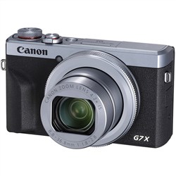 Canon PowerShot G7 X Mark III Silver Digital Camera