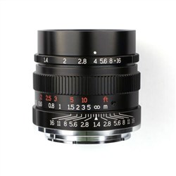 7Artisans 35mm f1.4 Lens (Sony E) Black (A114B)
