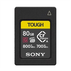 Sony 80GB CFexpress Type A Tough Memory Card Read 800MB/sec Write 700MB/sec