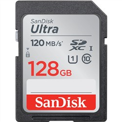 Sandisk Ultra C10 128GB 120m-s U1 SD