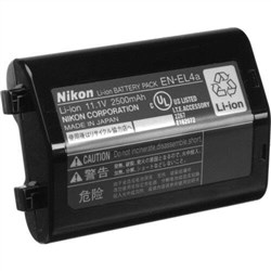 Nikon Genuine EN-EL4a Battery for MB-D10 Battery Pack and Nikon D2 and D3