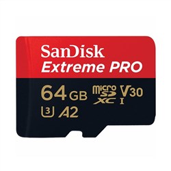 Sandisk 64GB A2 Extreme 170mb-s MicroSDXC