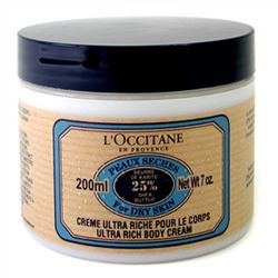 L'Occitane Shea Butter Ultra Rich Body Cream 200ml/6.6oz