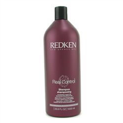 Redken Real Control Nourishing Repair Shampoo ( For Dense/ Dry/ Sensitized Hair ) 1000ml/33oz