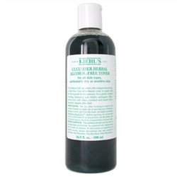 Kiehl's Cucumber Herbal Alcohol-Free Toner ( Dry or Sensitive Skin ) 500ml-16.9oz