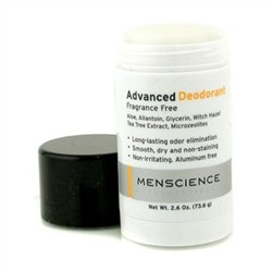 Menscience Advanced Deodorant - Fragrance Free 73.6g-2.6oz