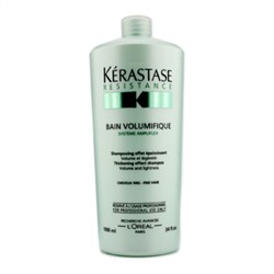 Kerastase Resistance Bain Volumifique Thickening Effect Shampoo (For Fine Hair) 1000ml-34oz