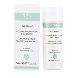 Ren Evercalm Global Protection Day Cream (For Sensitive- Delicate Skin) 50ml-1.7oz