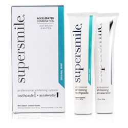 Supersmile Professional Whitening System: Toothpaste 50g-1.75oz + Accelerator 34g-1.2oz 2pcs