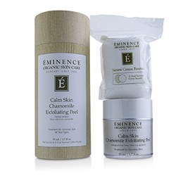 Eminence Calm Skin Chamomile Exfoliating Peel (with 35 Dual-Textured Cotton Rounds) 50ml-1.7oz
