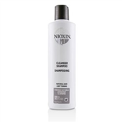 Nioxin Derma Purifying System 1 Cleanser Shampoo (Natural Hair, Light Thinning) 300ml-10.1oz