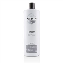 Nioxin Derma Purifying System 1 Cleanser Shampoo (Natural Hair, Light Thinning) 1000ml-33.8oz