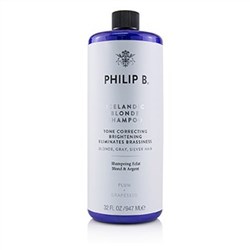 Philip B Icelandic Blonde Shampoo (Tone Correcting Brightening Eliminates Brassiness - Blonde, Gray,