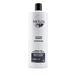 Nioxin Derma Purifying System 2 Cleanser Shampoo (Natural Hair, Progressed Thinning) 1000ml-33.8oz
