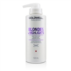 Goldwell Dual Senses Blondes & Highlights 60SEC Treatment (Luminosity For Blonde Hair) 500ml-16.9oz