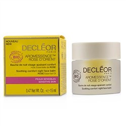 Decleor Aromessence Rose D Orient Soothing Comfort Night Face Balm - For Sensitive Skin 15ml-0.4