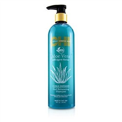 CHI Aloe Vera with Agave Nectar Curls Defined Curl Enhancing Shampoo 739ml-25oz