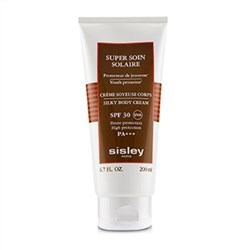 Sisley Super Soin Solaire Silky Body Cream SPF 30 UVA High Protection 168105 200ml-6.7oz