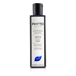 Phyto PhytoArgent No Yellow Shampoo (Gray, White, Bleached Hair) 250ml-8.45oz