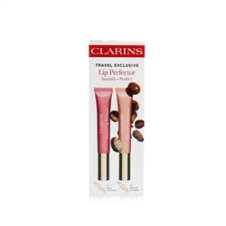Clarins Natural Lip Perfector Duo (2x Lip Perfector) - 01 & 02 2x12ml-0.35oz