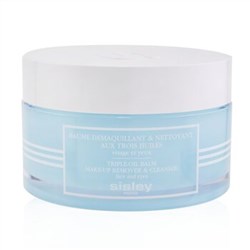Sisley Triple-Oil Balm Make-Up Remover & Cleanser - Face & Eyes 125g-4.4oz