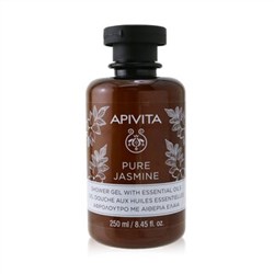 Apivita Pure Jasmine Shower Gel with Essential Oils 250ml-8.45oz