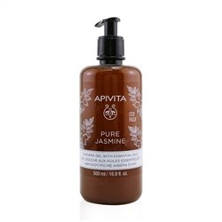 Apivita Pure Jasmine Shower Gel with Essential Oils - Ecopack 500ml-16.9oz
