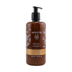 Apivita Royal Honey Creamy Shower Gel With Essential Oils - Ecopack 500ml-16.9oz