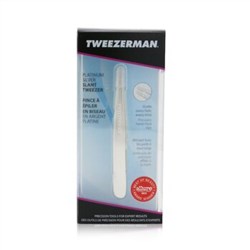 Tweezerman Slant Tweezer - Platinum Silver -