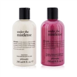 Philosophy Under The Mistletoe 2-Pieces Set: Shampoo, Shower Gel & Bubble Bath Gel 240ml + Body Loti