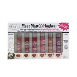 TheBalm Meet Matt(e) Hughes 6 Mini Long Lasting Liquid Lipsticks Kit - Vol. 3 6x1.2ml-0.04oz