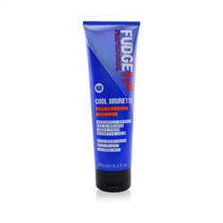 Fudge Cool Brunette Blue-Toning Shampoo (Instant Erases Red & Orange Tones from Brunette Hair) 250ml
