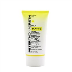 Peter Thomas Roth Max Matte Shine Control Sunscreen Broad Spectrum SPF 45 (Exp. Date: 09-2023) 50ml-