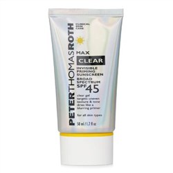 Peter Thomas Roth Max Clear Invisible Priming Sunscreen SPF 45 50ml-1.7oz