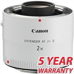 Canon EF Extender 2.0x III with 5 Year Warranty 2x
