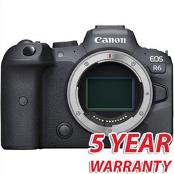 Canon EOS R6 Body with 5 Year Warranty (Camera Kit box) Mirrorless Digital Camera  Rsix