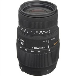 Sigma 70-300mm f/4-5.6 DG Macro Lens Nikon Mount (Sigma Model 509)