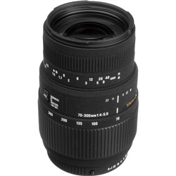 Sigma 70-300mm f/4-5.6 DG Macro Lens Pentax Mount