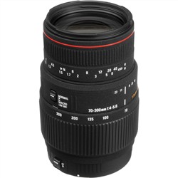Sigma 70-300mm f/4-5.6 APO DG Macro Lens Canon Mount