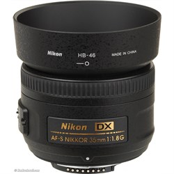 Nikon AF-S DX Nikkor 35mm f/1.8G Lens