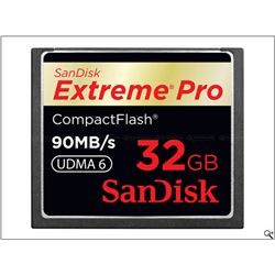 Sandisk Extreme Pro 32GB CF 90MB sec Compact Flash Memory Card