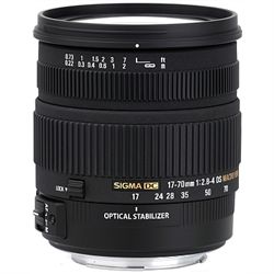 Sigma 17-70mm F2.8-4 DC MACRO OS HSM Lens For CANON Model 668