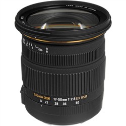Sigma 17-50mm f2.8 EX DC OS HSM Lens Canon EF-S Mount