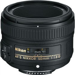 Nikon AF-S Nikkor 50mm f/1.8G Lens