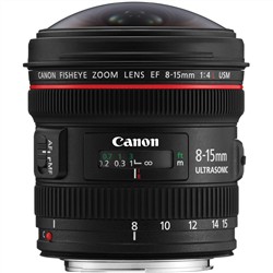 Canon EF 8-15mm f/4L USM Fisheye Lens