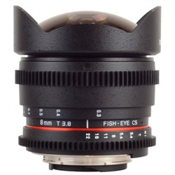 Samyang 8mm T3.8 Asph IF MC Fisheye CS Nikon Mount