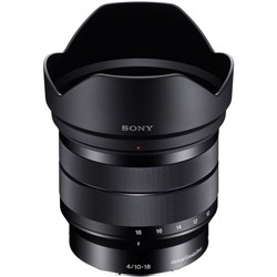 Sony E 10-18mm f/4 OSS Lens APS-
