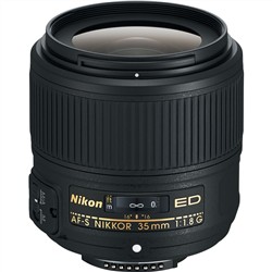 Nikon AF-S Nikkor 35mm F/1.8G ED Lens Full Frame FX